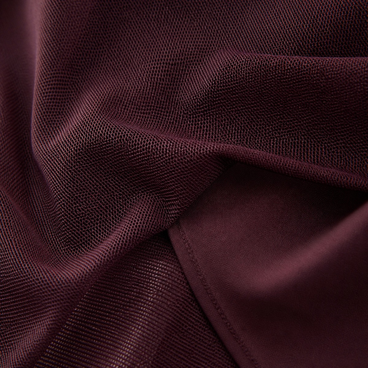 Détail du tissu en mesh léger