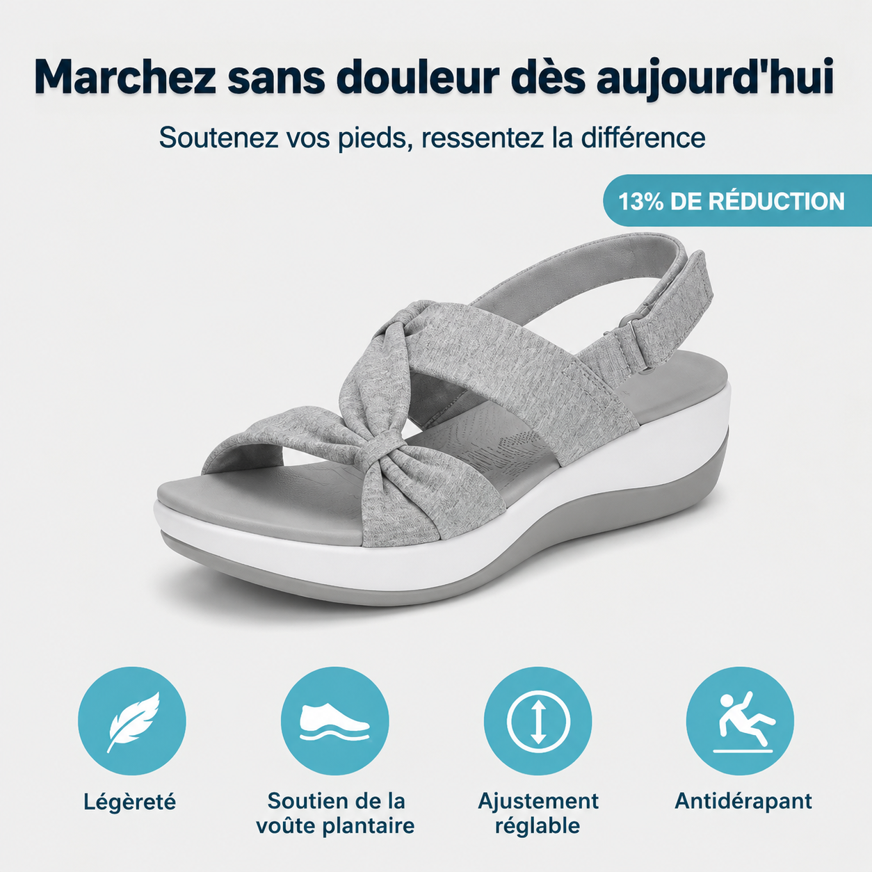 PureStep™ 2.0 - Sandales orthopédiques pour femmes