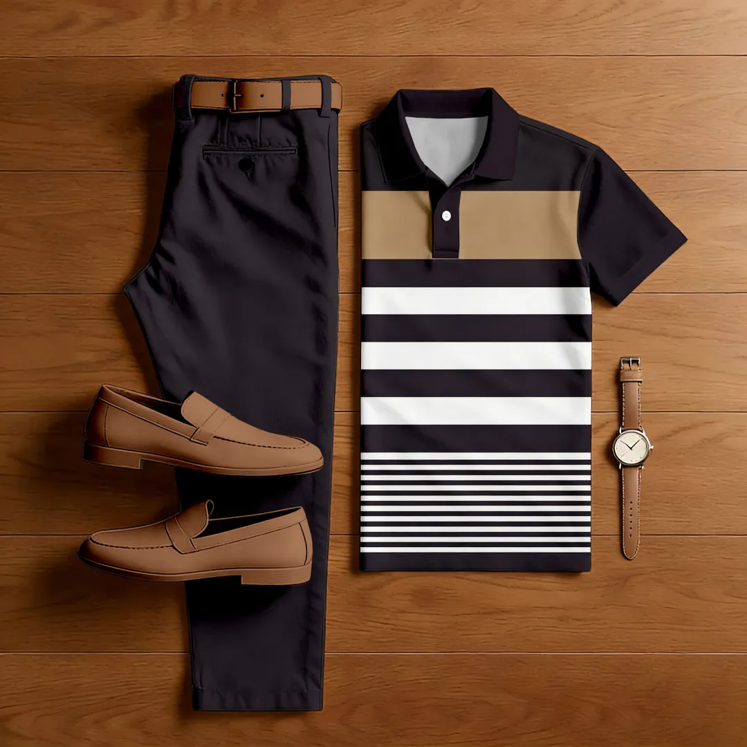 Ensemble homme polo et pantalon — modèle 12