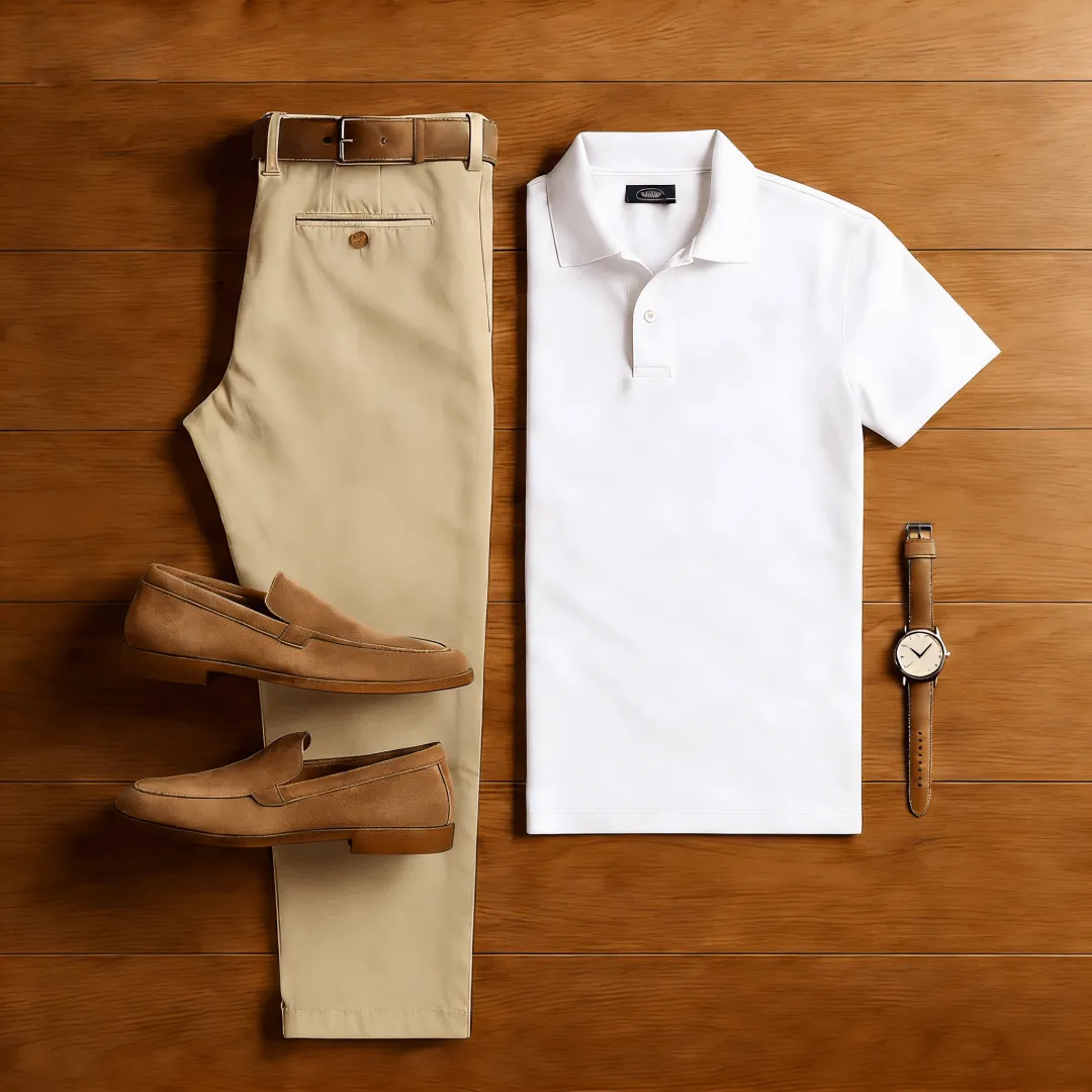 Ensemble homme polo et pantalon — modèle 13