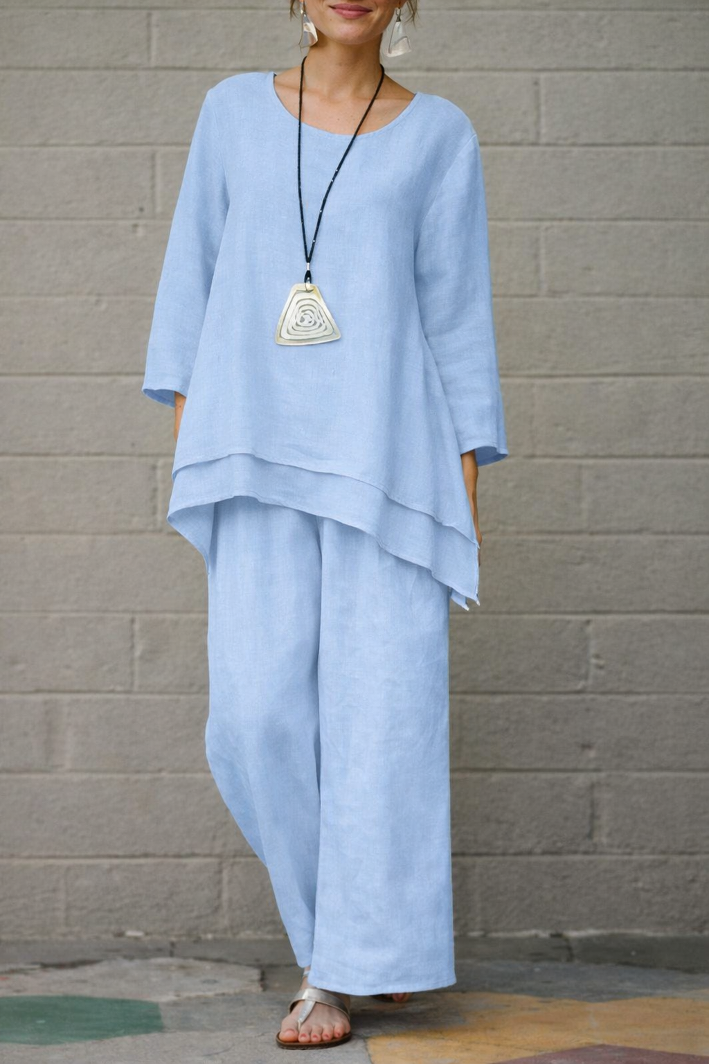 Pinterest-inspiriertes Baumwoll-Leinen-Outfit von Andrea Serena