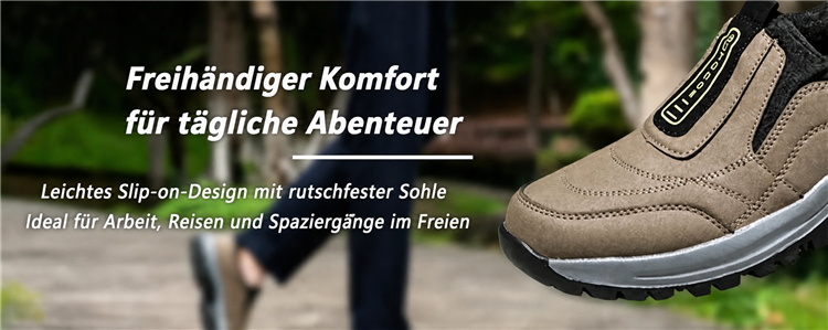 Bequeme, rutschfeste Outdoor-Wanderschuhe mit Fußgewölbeunterstützung –Details