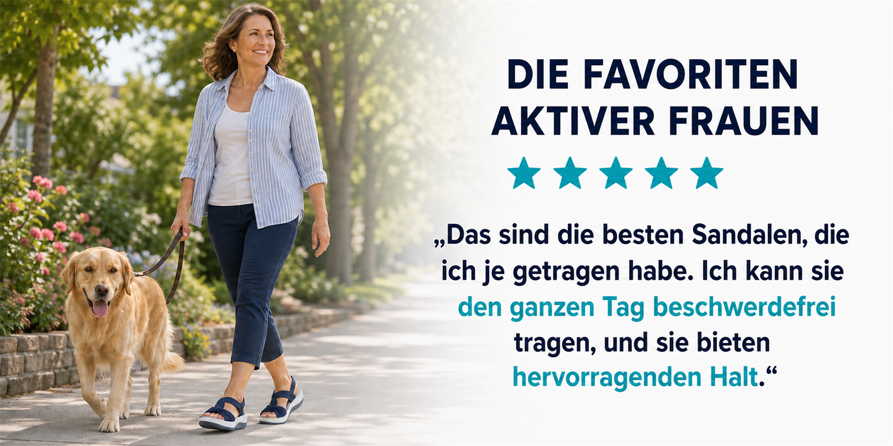 PureStep 2.0 | Komfortsandalen für Damen