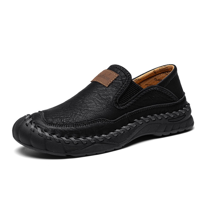 Mocassins homme à enfiler — noir
