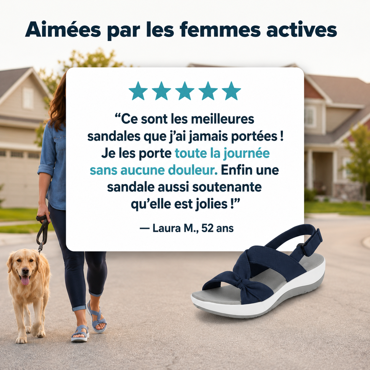 PureStep™ 2.0 - Sandales orthopédiques pour femmes