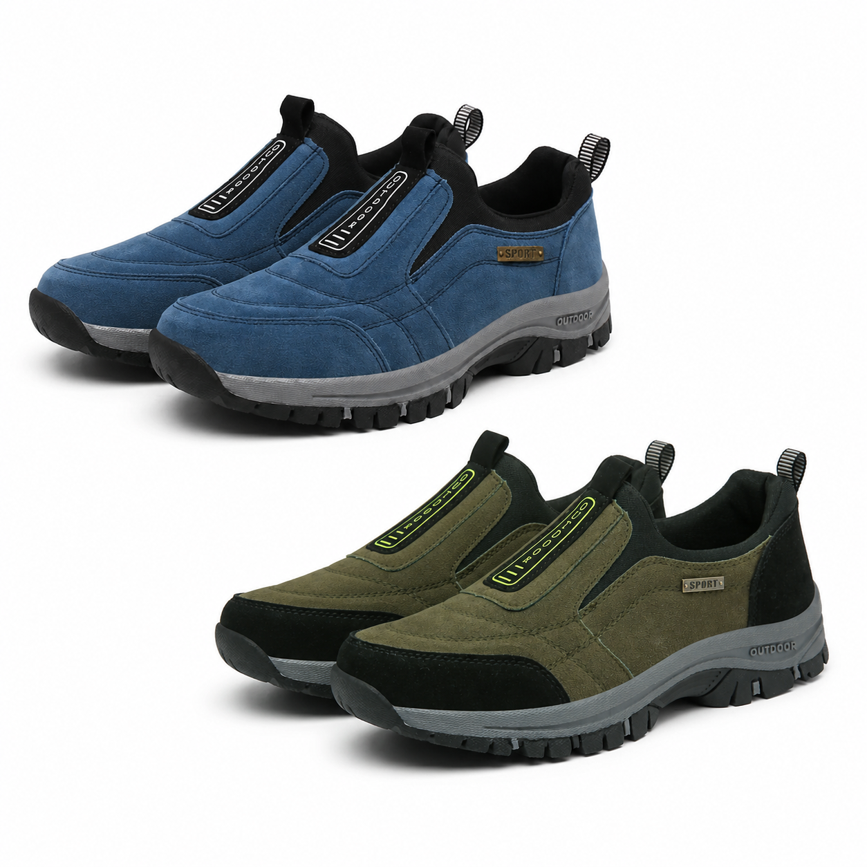 2 Paar kaufen (Blau + Schwarz-Grün) – 70 % Rabatt