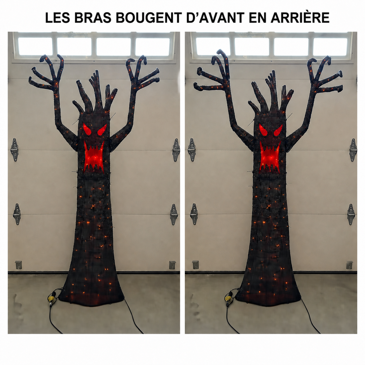 Arbre fantôme animé à LED — vue 17