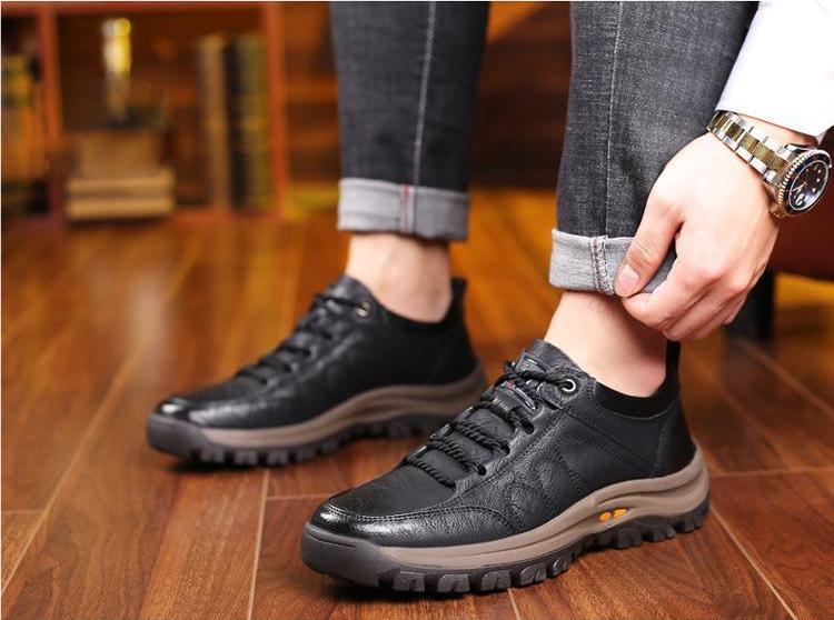 🔥 Herren Casual Sneaker – Atmungsaktiv, Rutschfest & mit Ergonomischer Fußgewölbestütze