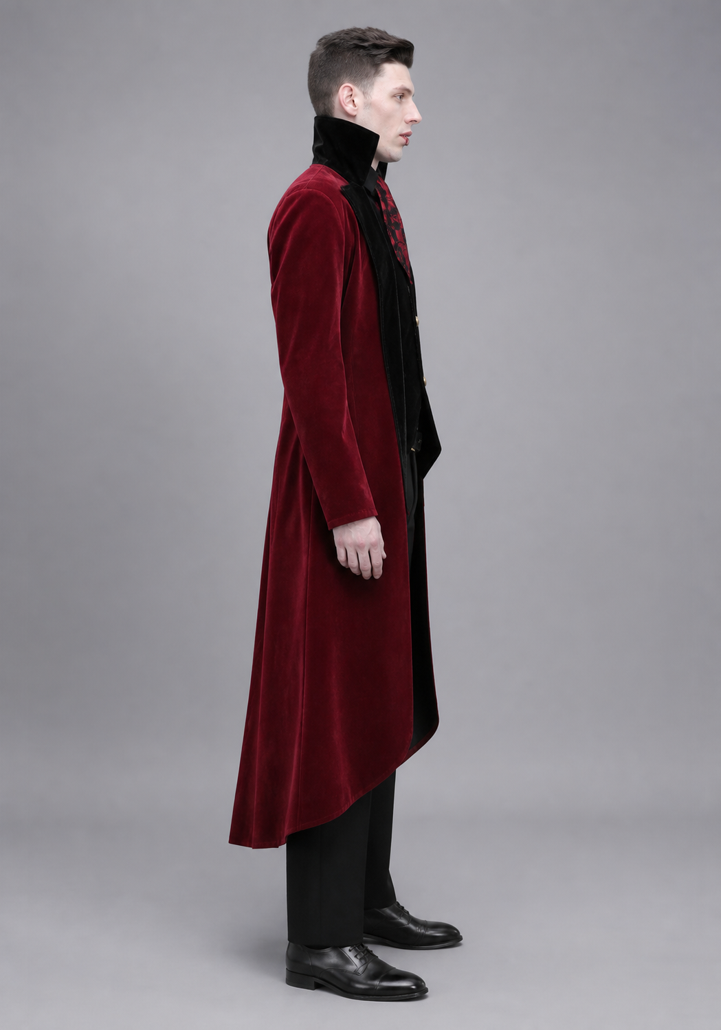 ✨ Élégance nocturne | Costume de vampire victorien pour homme