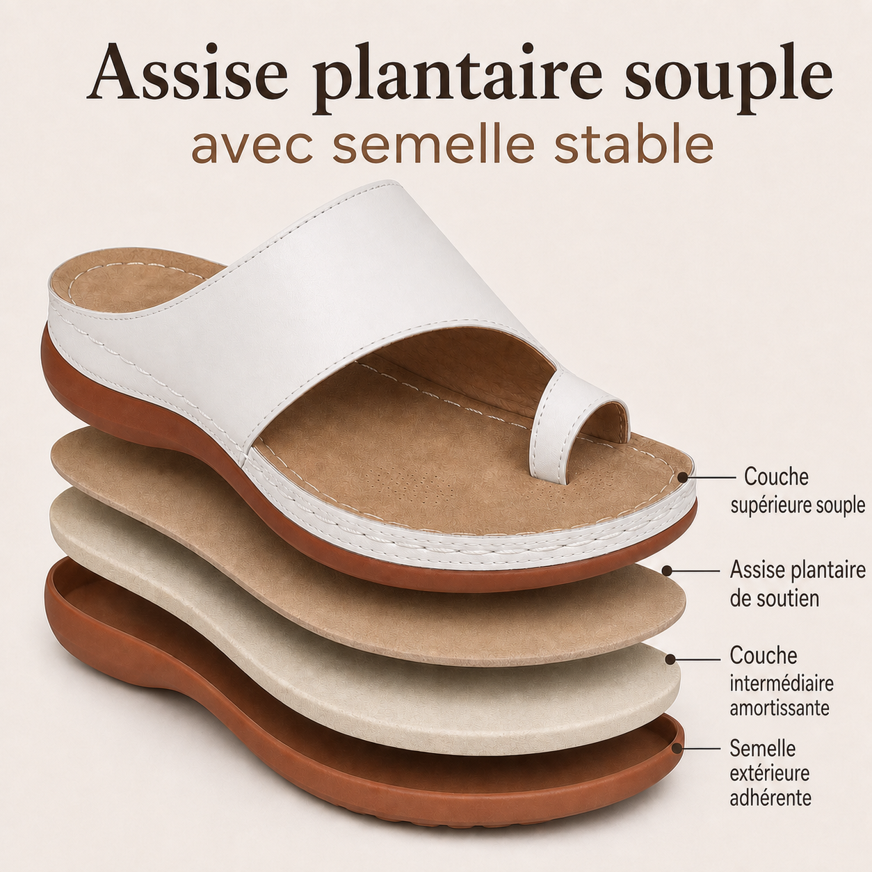 Construction de l’assise plantaire