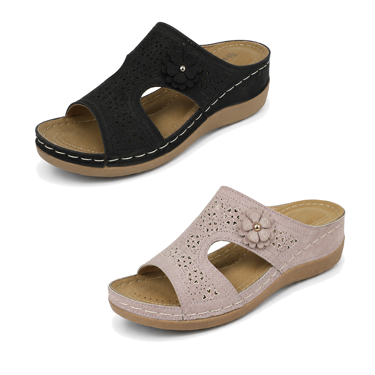 2 Paar kaufen (Schwarz + Rosa) – 70 % Rabatt