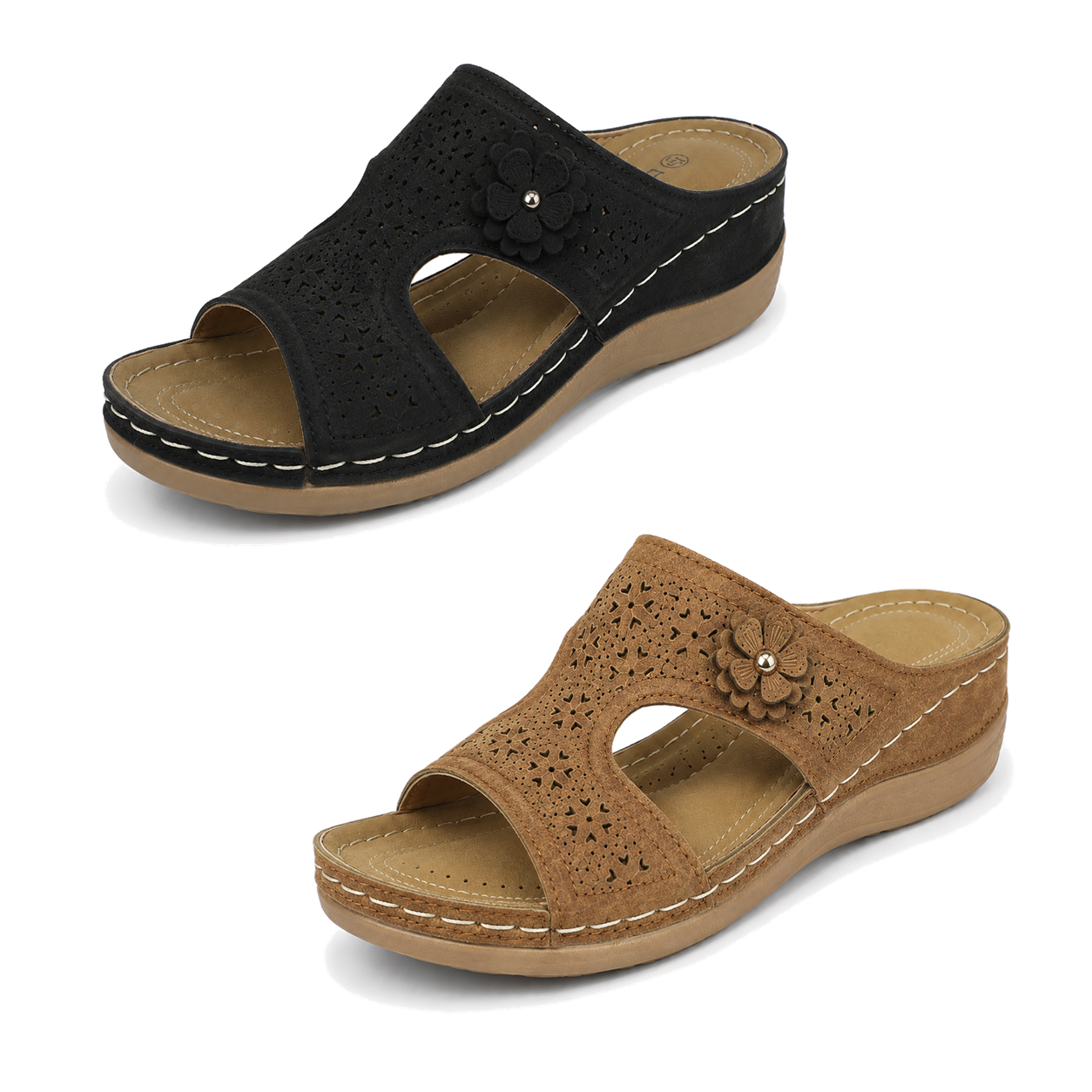 2 Paar kaufen (Schwarz + Braun) – 70 % Rabatt
