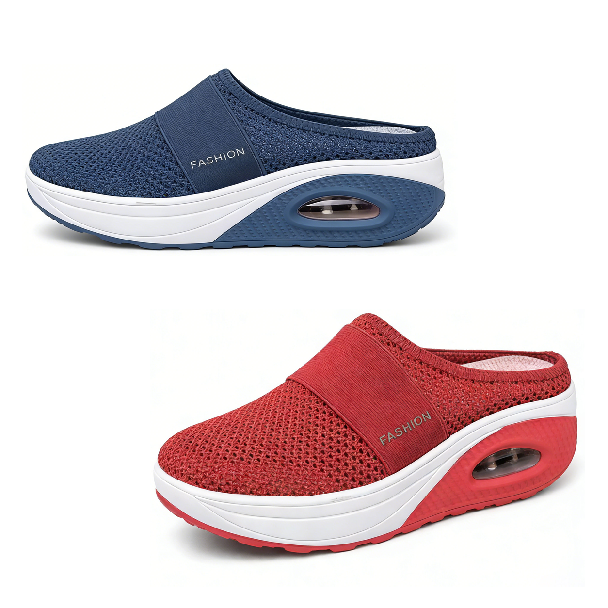 2 Paar kaufen (Marineblau + Rot) – 70 % Rabatt