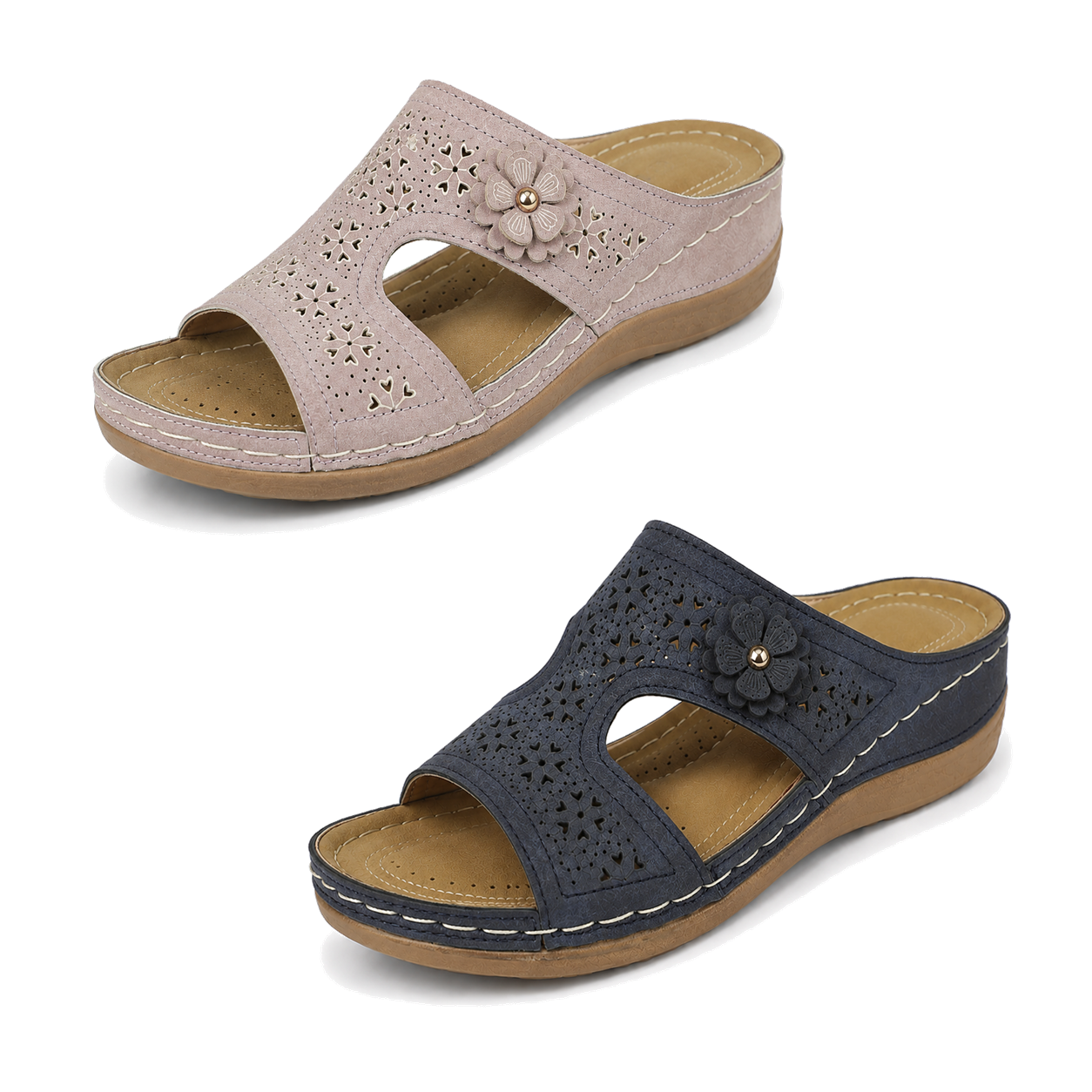 2 Paar kaufen (Rosa + Blau) – 70 % Rabatt