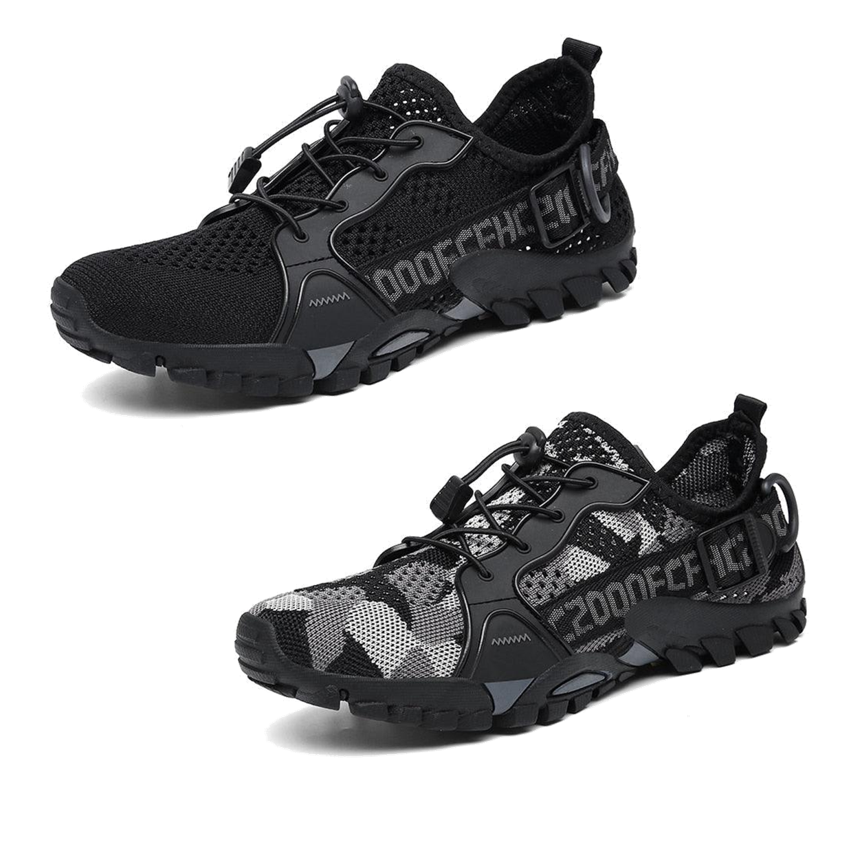 2 Paar kaufen (Noir + Graue Tarnung) – 70 % Rabatt