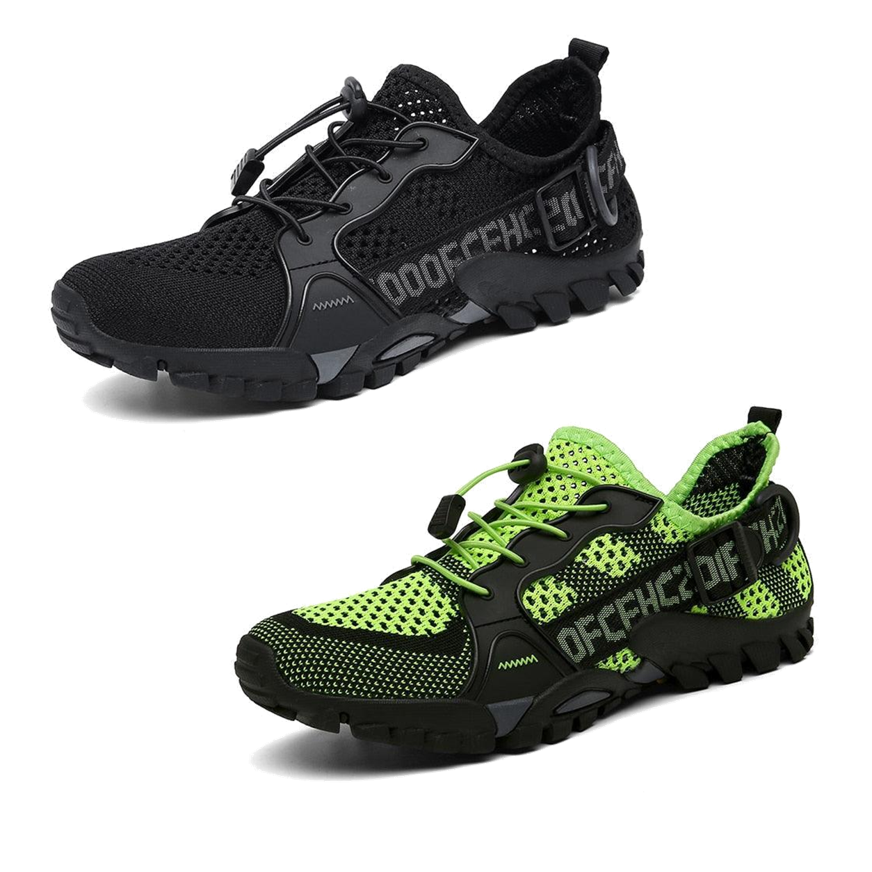 2 Paar kaufen (Noir + Grün) – 70 % Rabatt