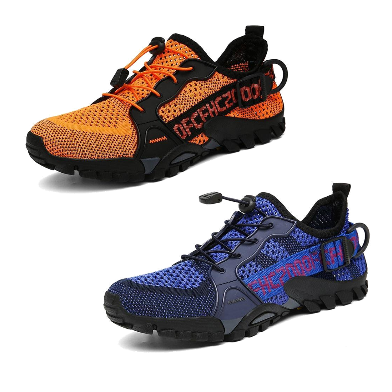 2 Paar kaufen (Orange + Blau) – 70 % Rabatt