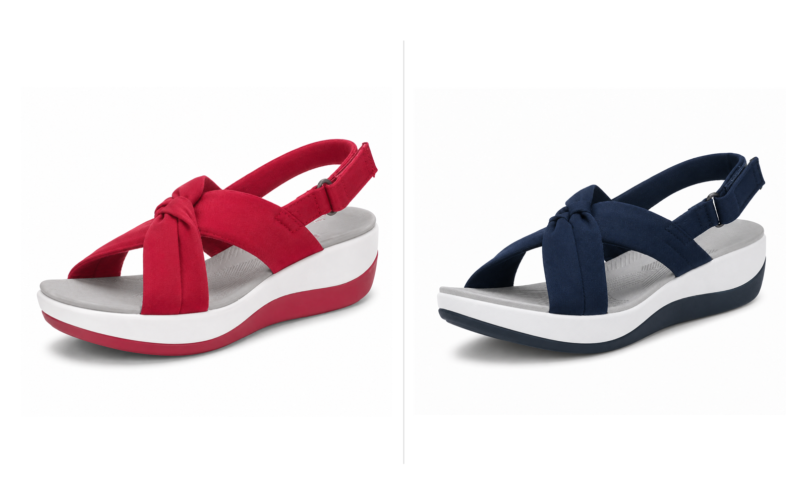 2 Paar kaufen (Rot + Marineblau) – 70 % Rabatt
