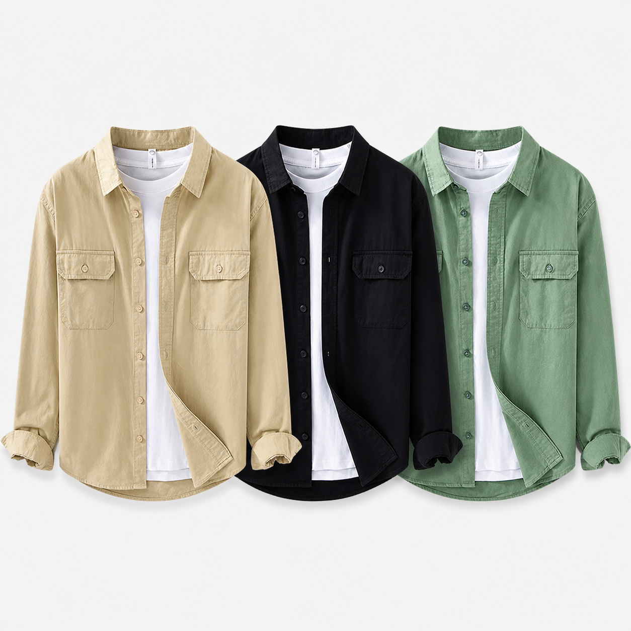 Achetez 2 articles (Beige sable + Noir + Vert sauge), le 3e est offert