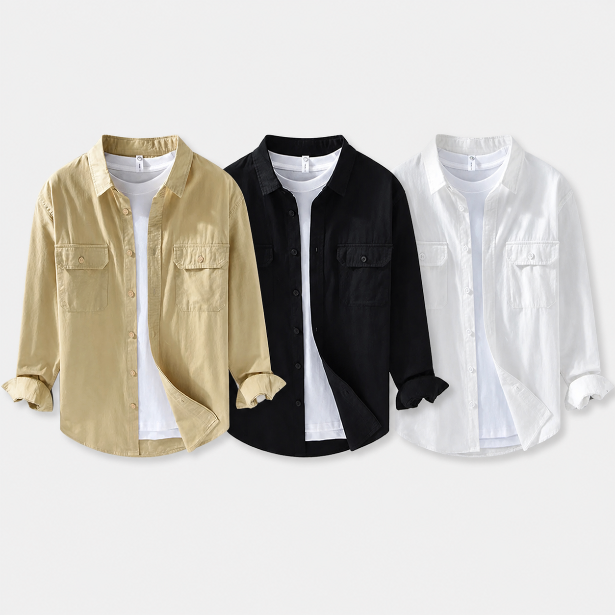 Achetez 2 articles (Beige sable + Noir + Blanc), le 3e est offert