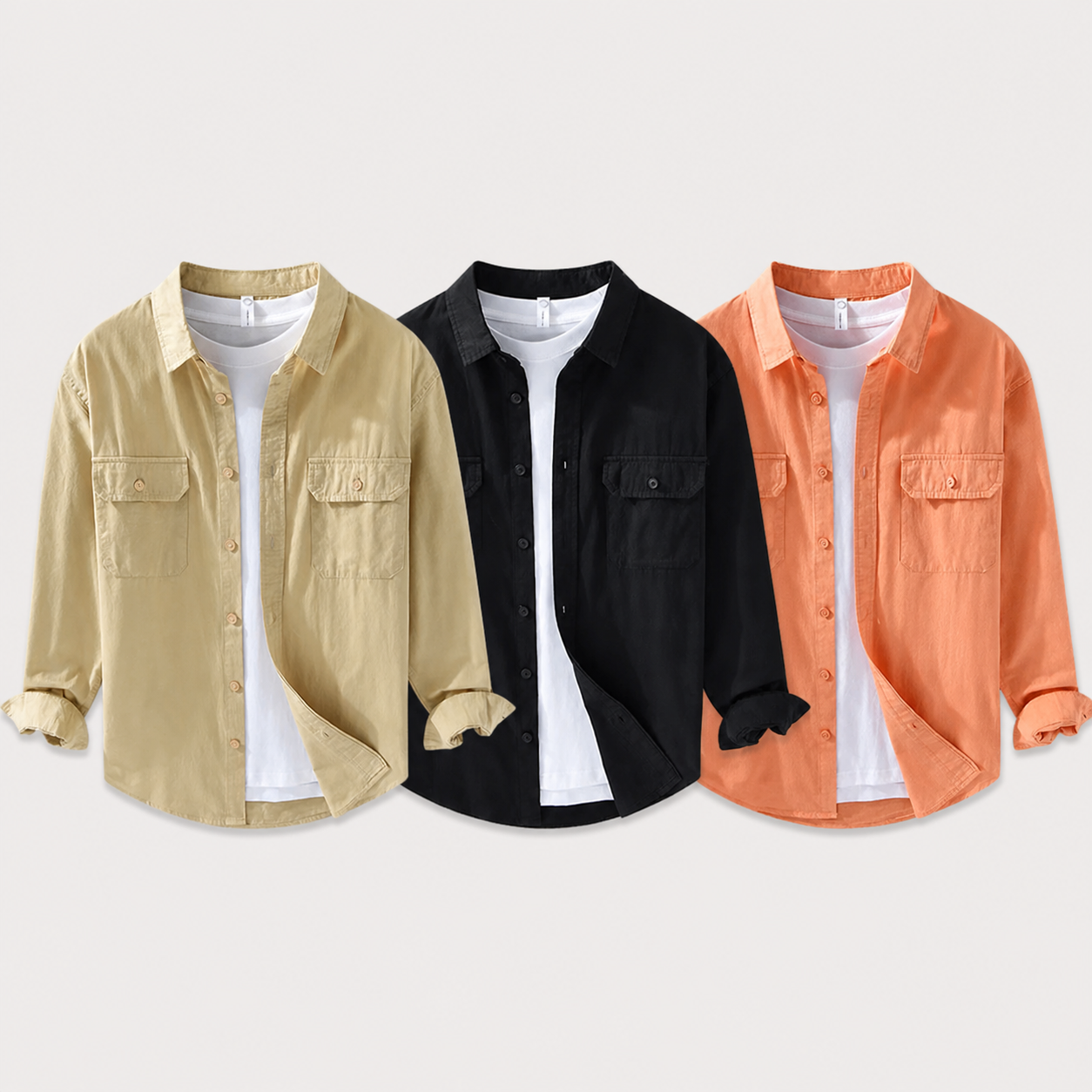 Achetez 2 articles (Beige sable + Noir + Corail), le 3e est offert