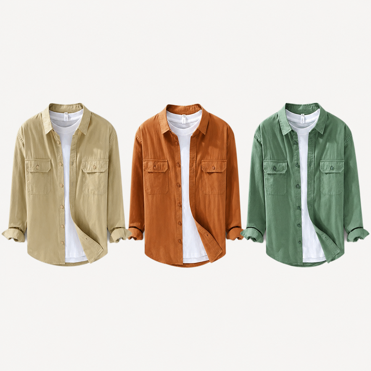 Achetez 2 articles (Beige sable + Camel + Vert sauge), le 3e est offert