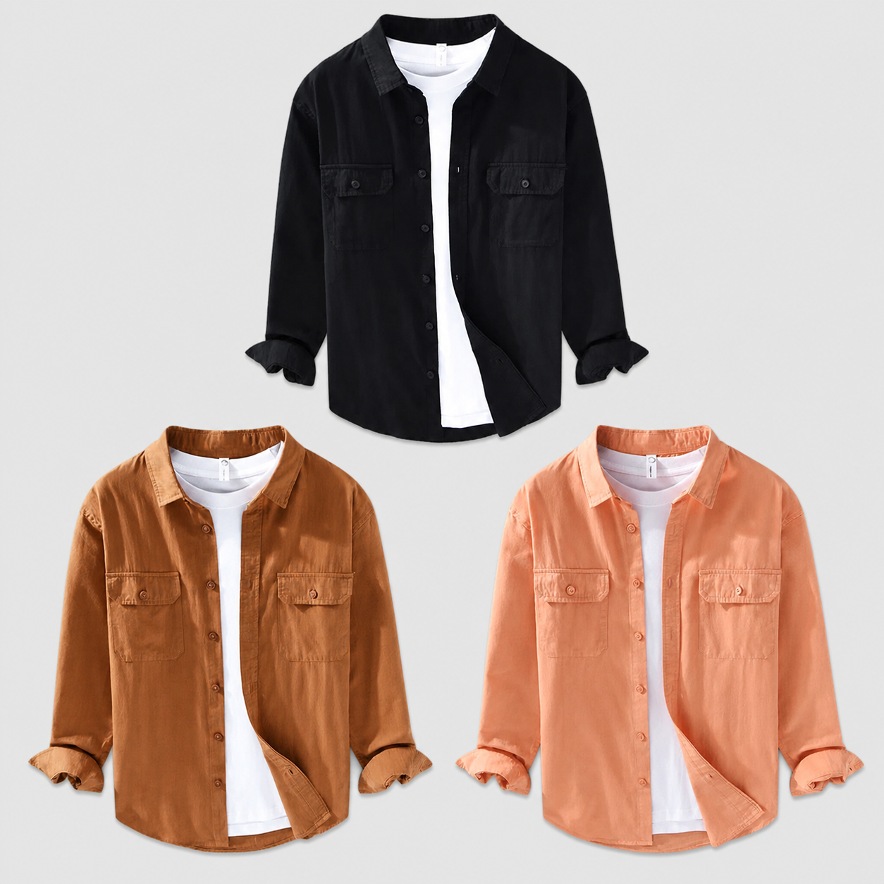 Achetez 2 articles (Noir + Camel + Corail), le 3e est offert