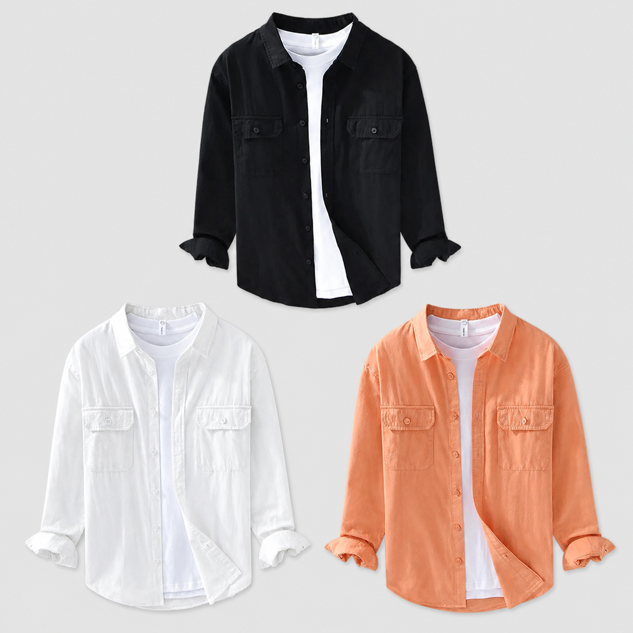 Achetez 2 articles (Noir + Blanc + Corail), le 3e est offert