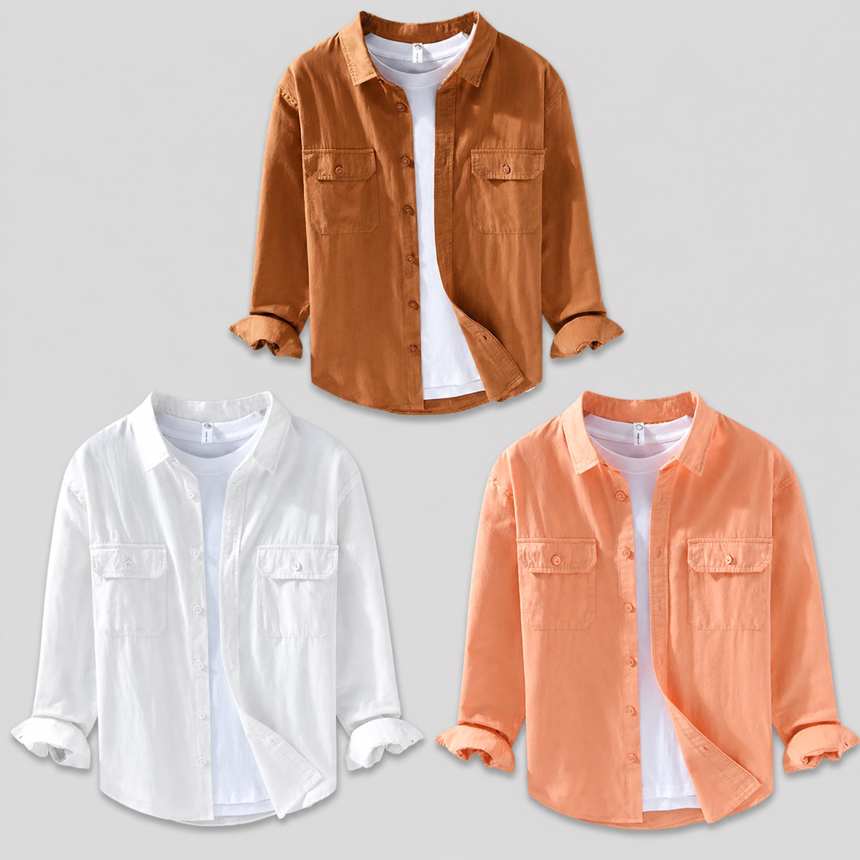 Achetez 2 articles (Camel + Blanc + Corail), le 3e est offert