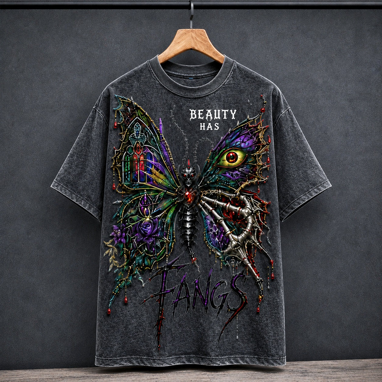 Savage Soul Gothic Butterfly Tee