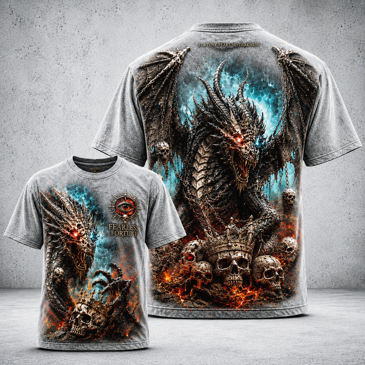 Fearless Fortune Dark Dragon Tee