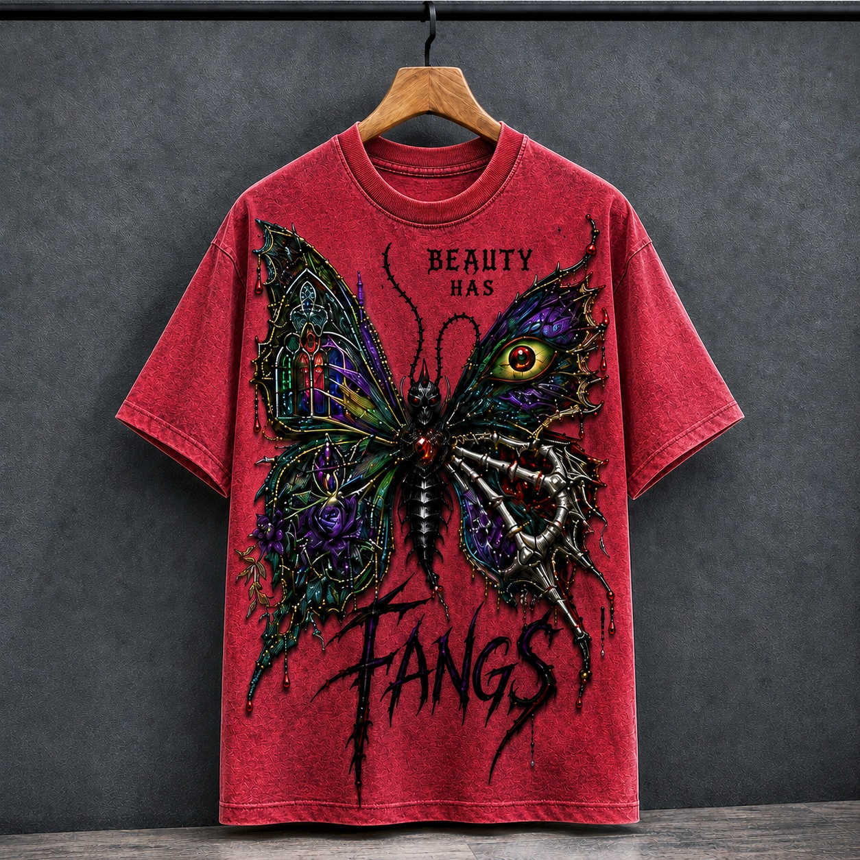 Savage Soul Gothic Butterfly Tee