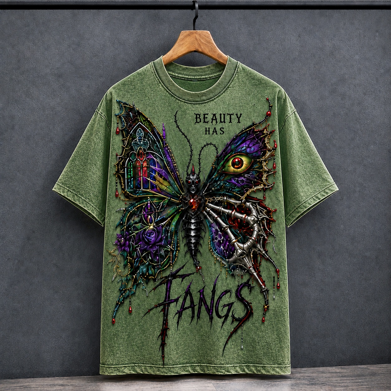Savage Soul Gothic Butterfly Tee