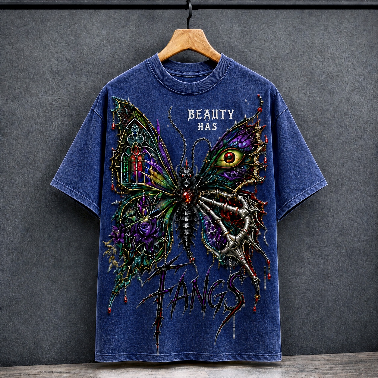Savage Soul Gothic Butterfly Tee