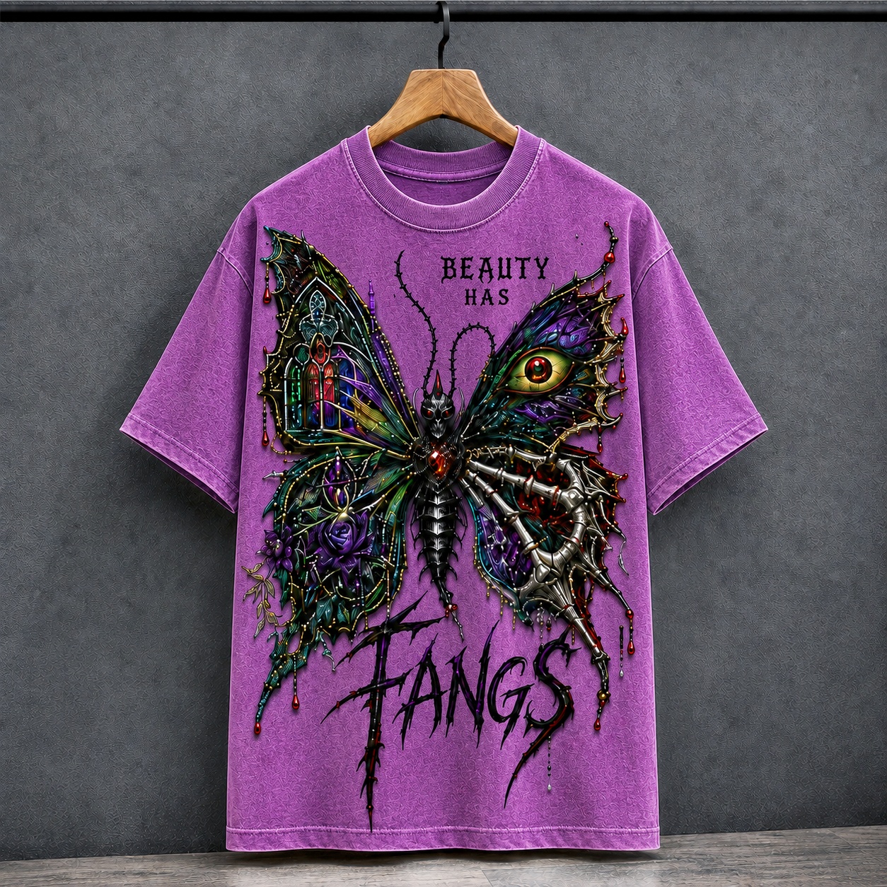 Savage Soul Gothic Butterfly Tee