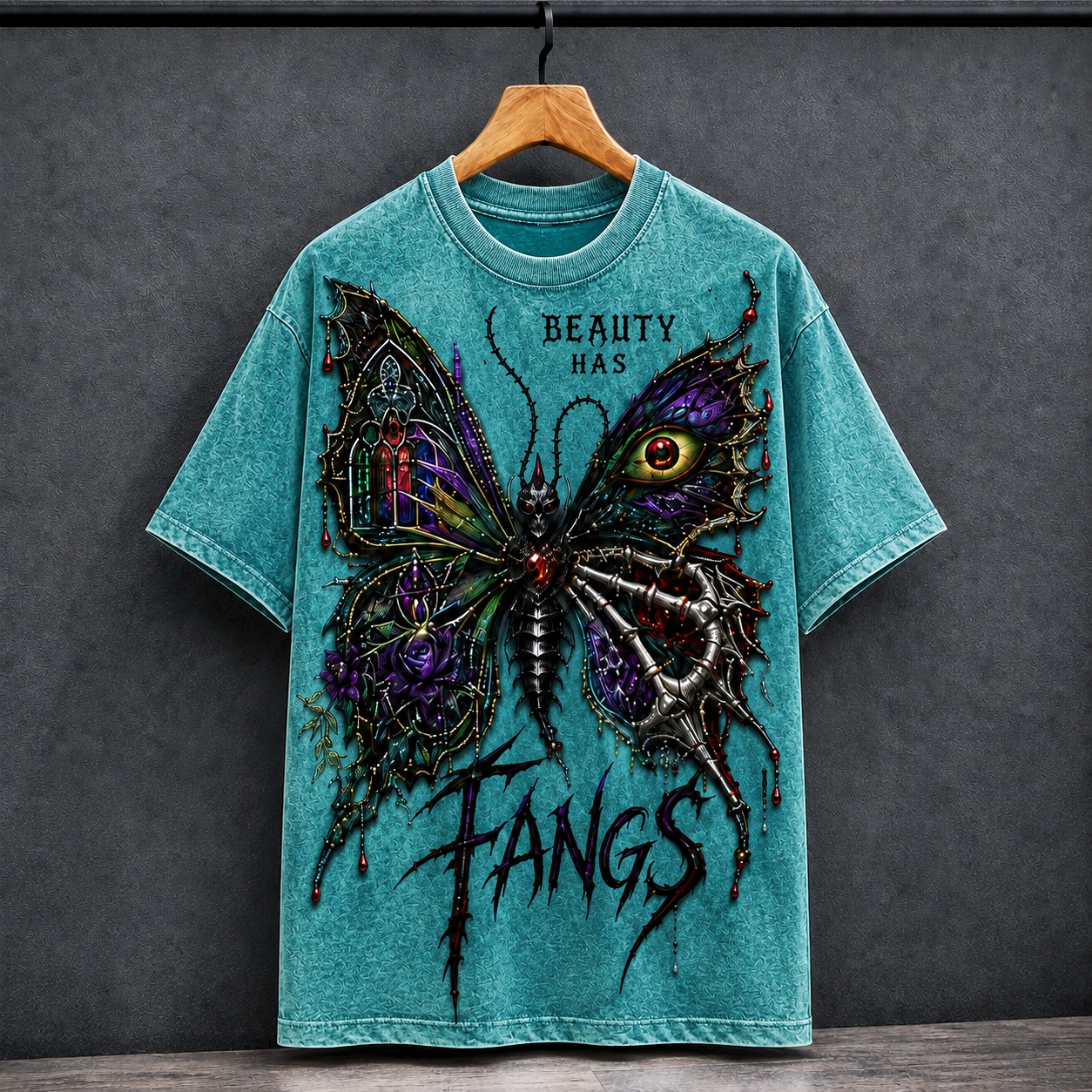 Savage Soul Gothic Butterfly Tee