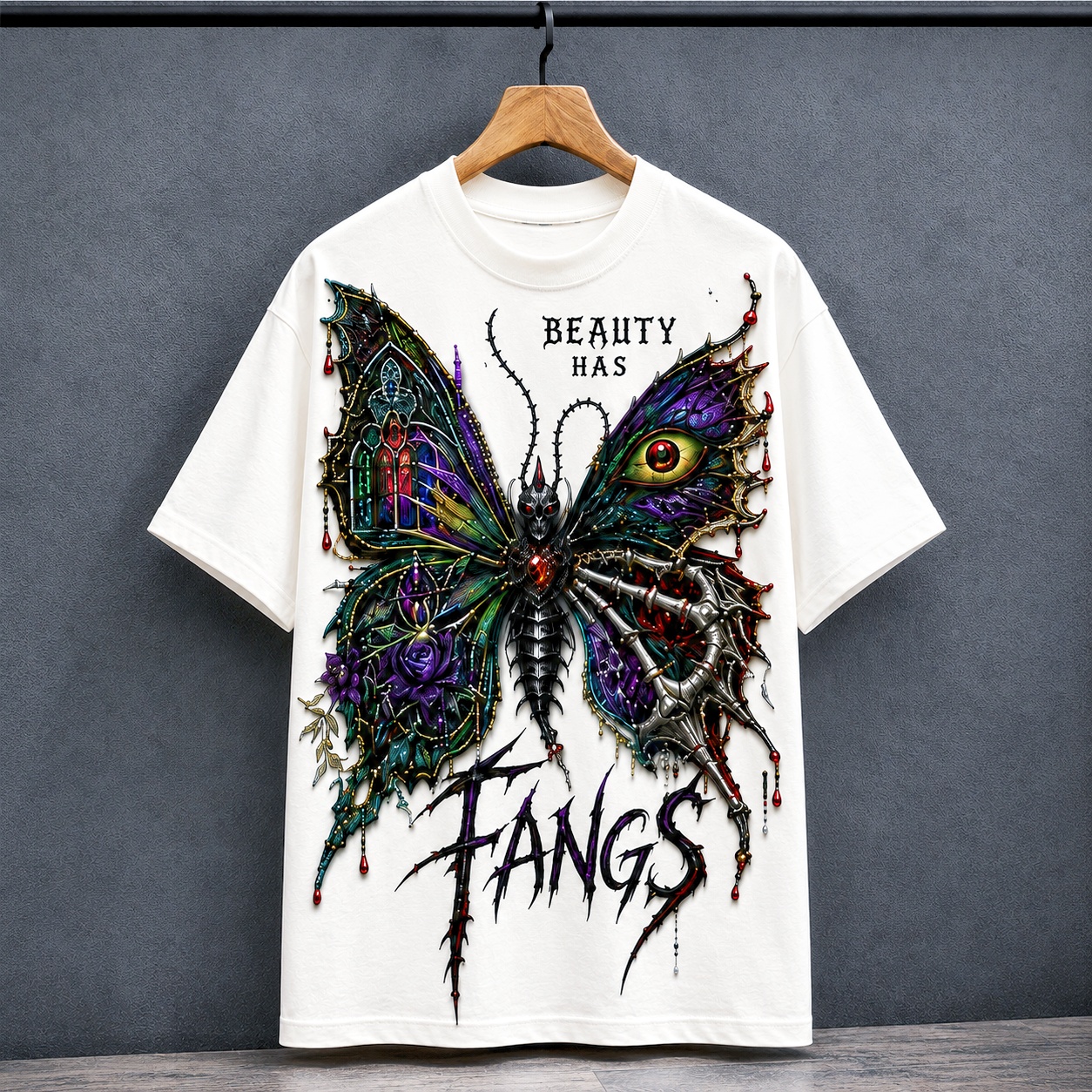 Savage Soul Gothic Butterfly Tee