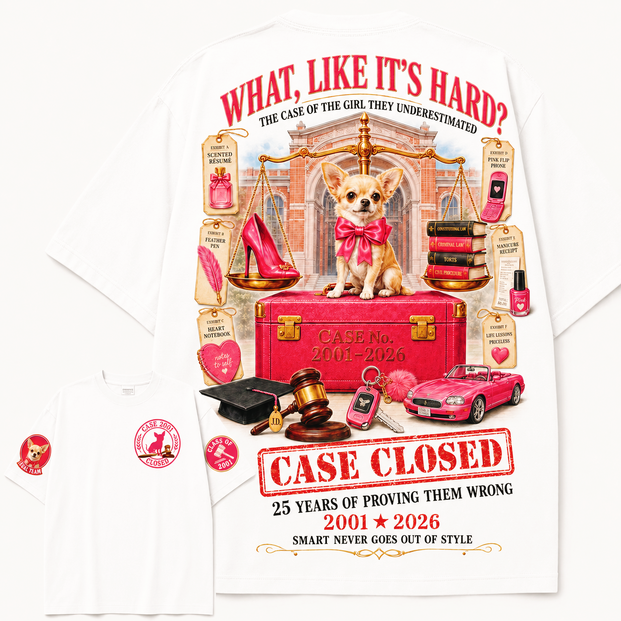 What Like It's Hard Case Closed T-Shirt