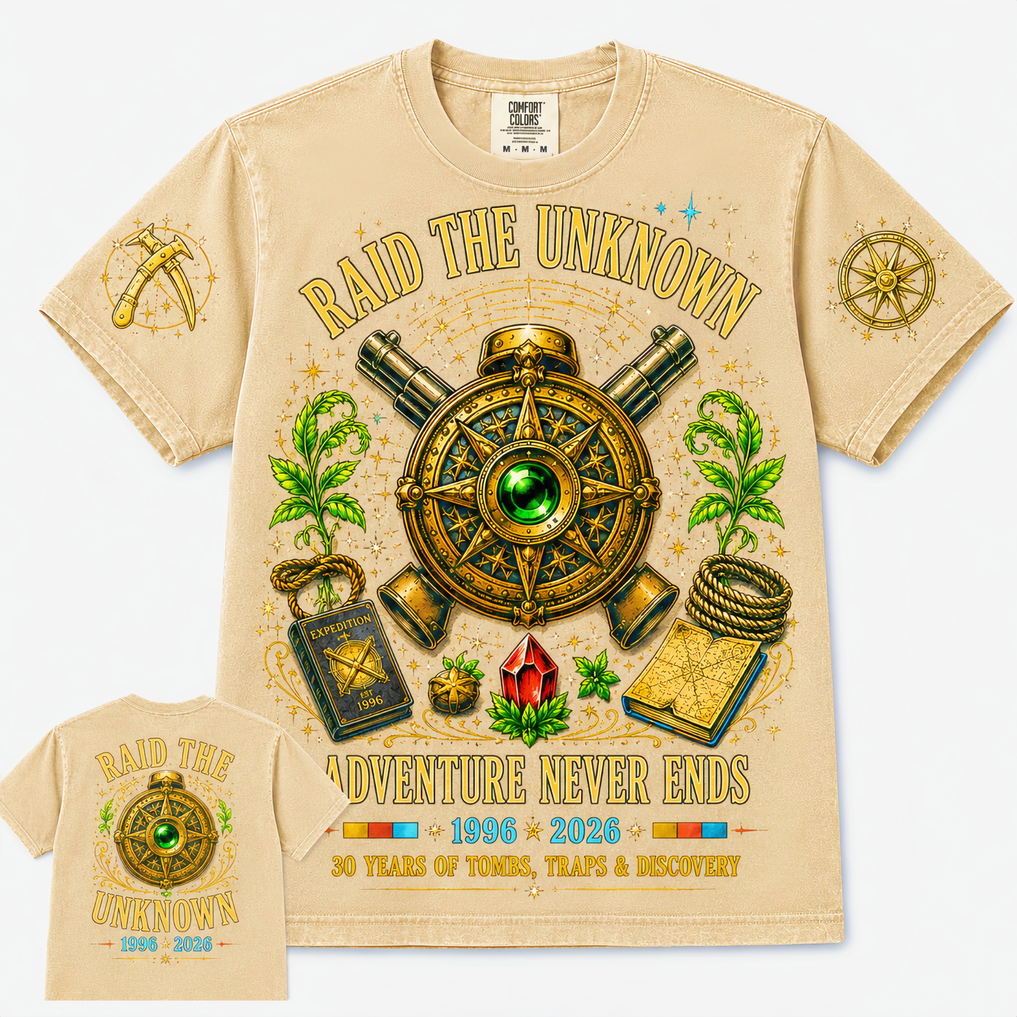 Raid The Unknown Adventure Never Ends T-Shirt