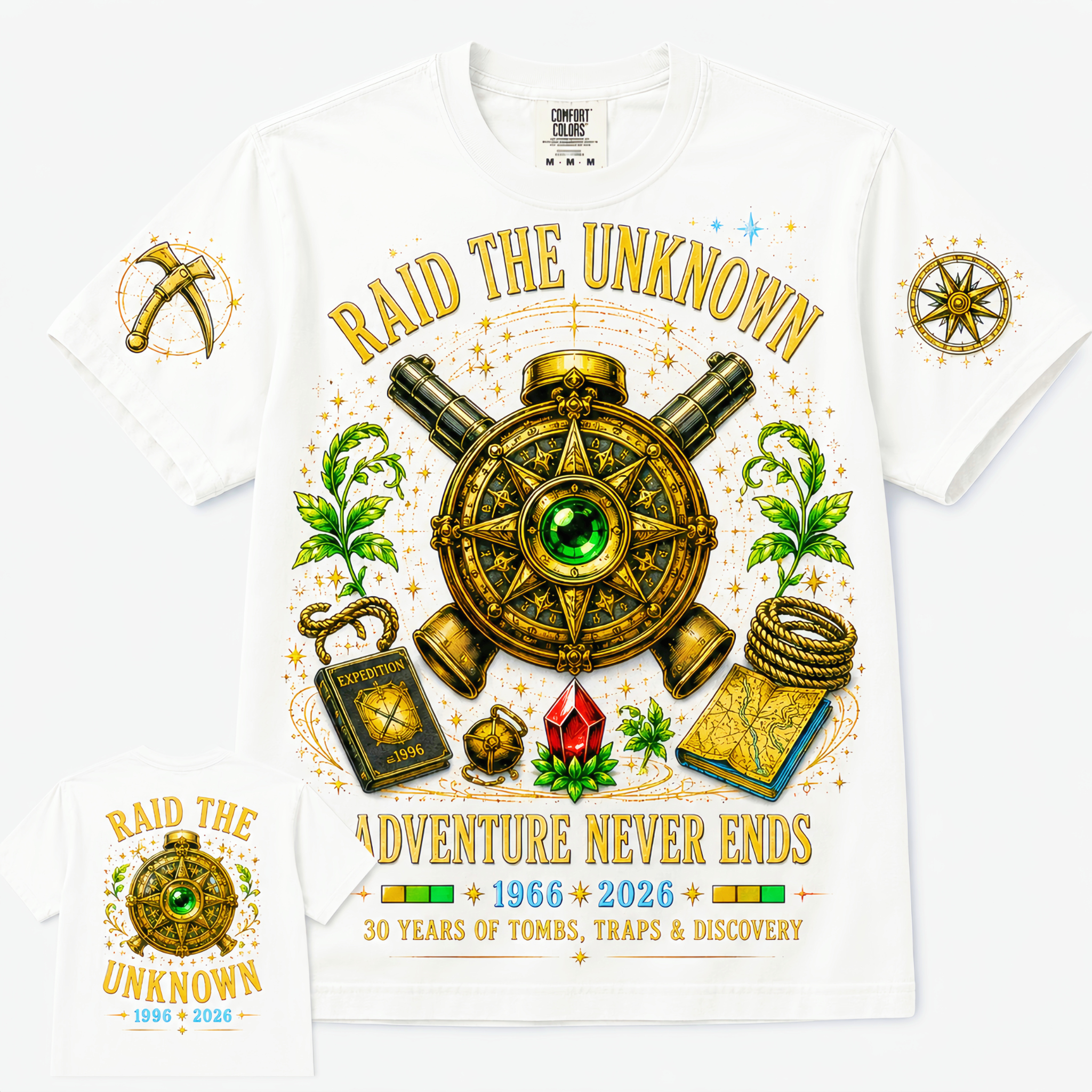 Raid The Unknown Adventure Never Ends T-Shirt