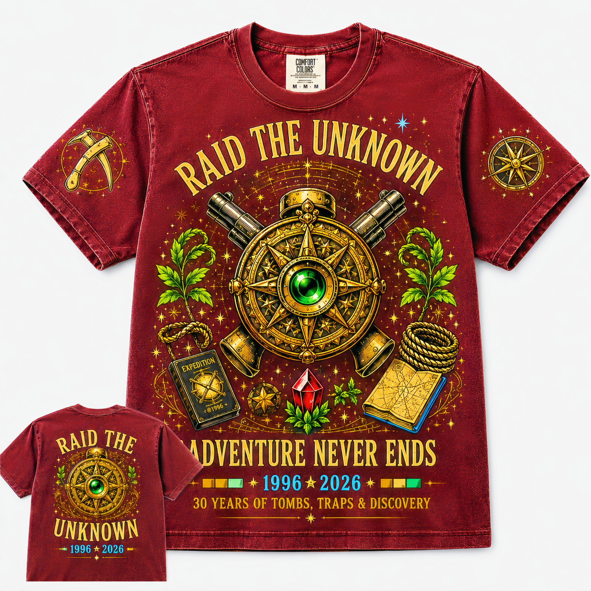 Raid The Unknown Adventure Never Ends T-Shirt