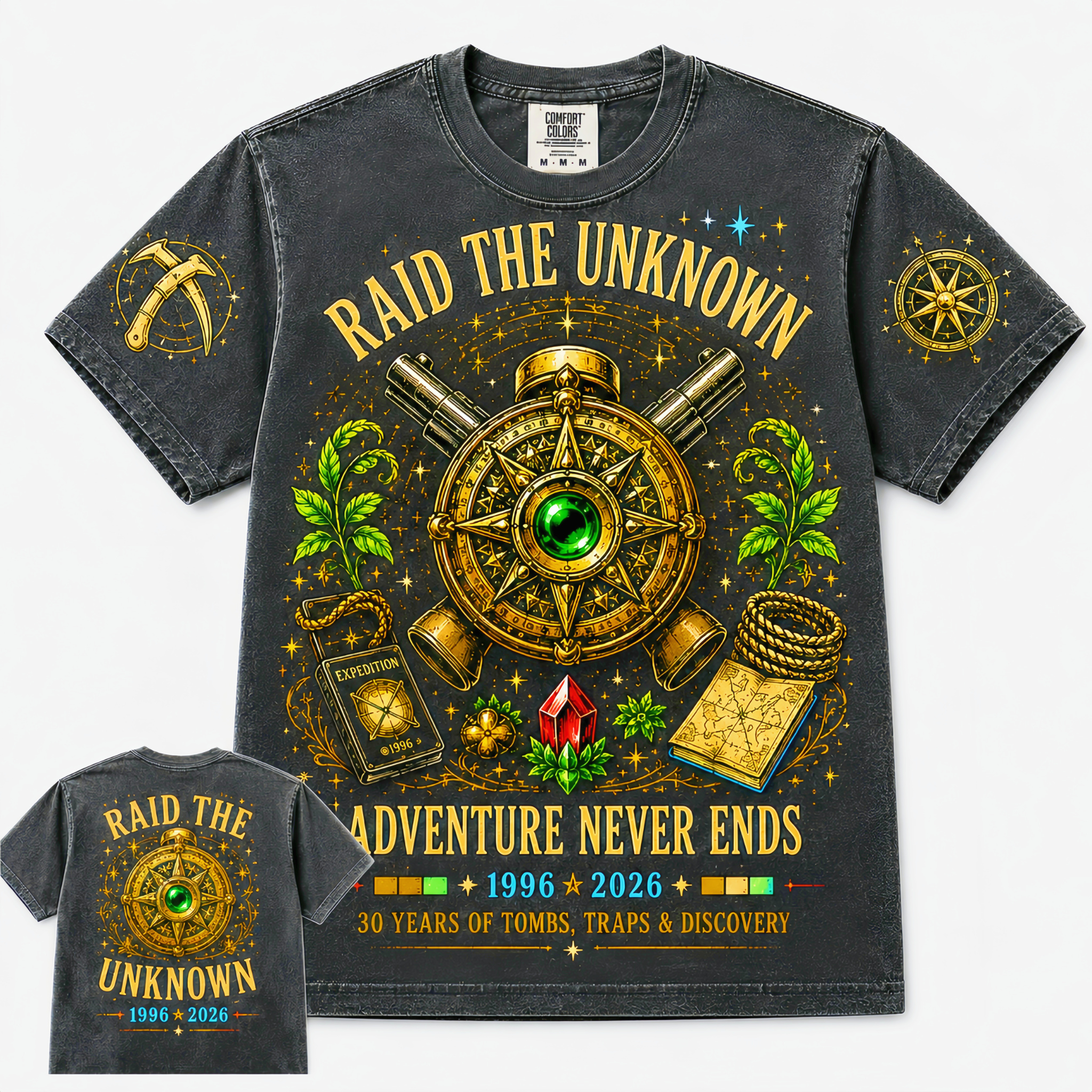 Raid The Unknown Adventure Never Ends T-Shirt