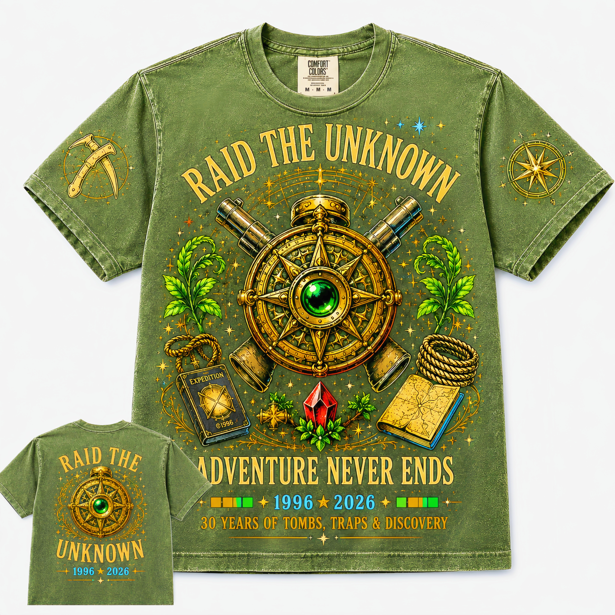 Raid The Unknown Adventure Never Ends T-Shirt