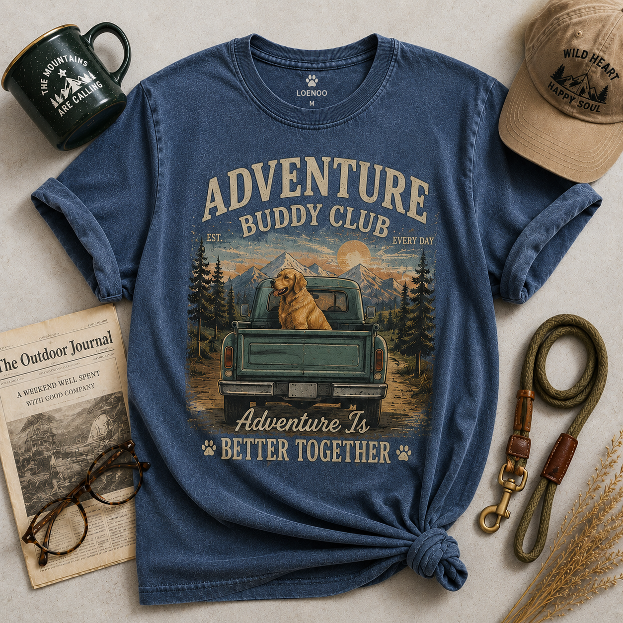 Best Listener Since 2019 – Vintage Golden Retriever Tee