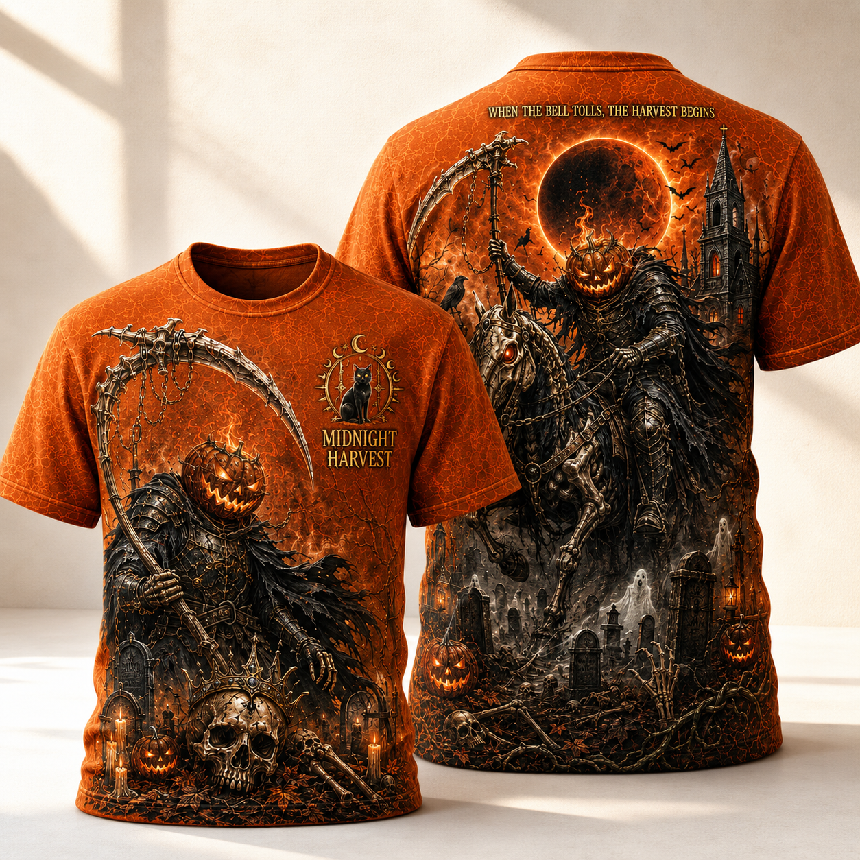 Midnight Harvest Halloween Tee