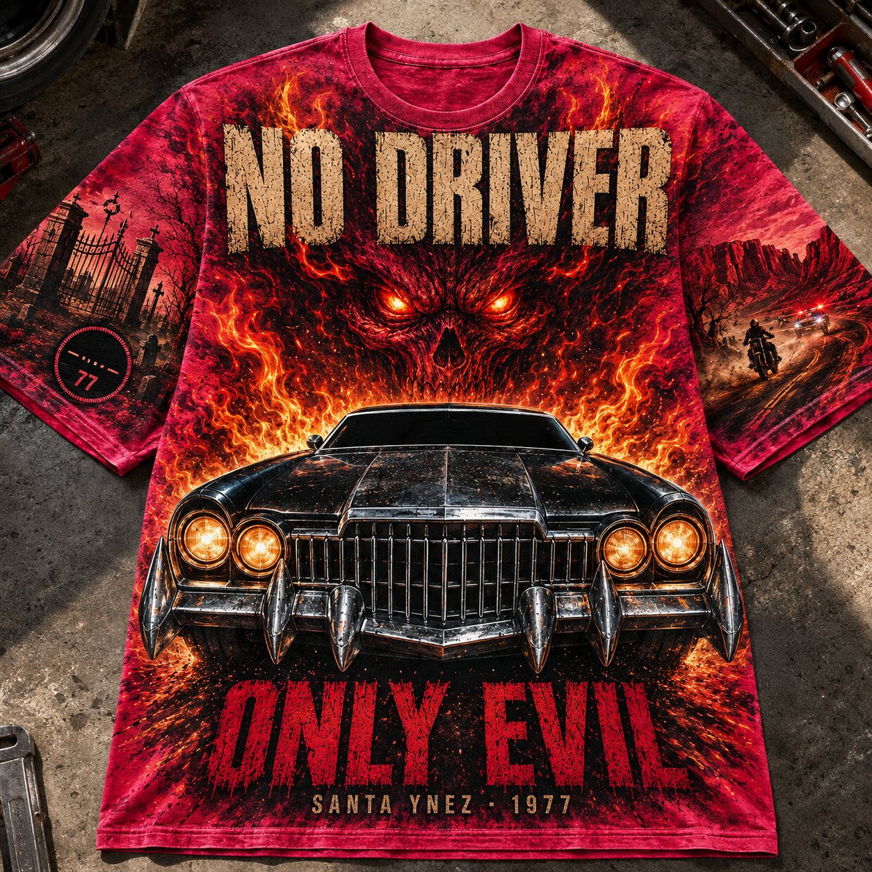 1977 Road Horror Tee