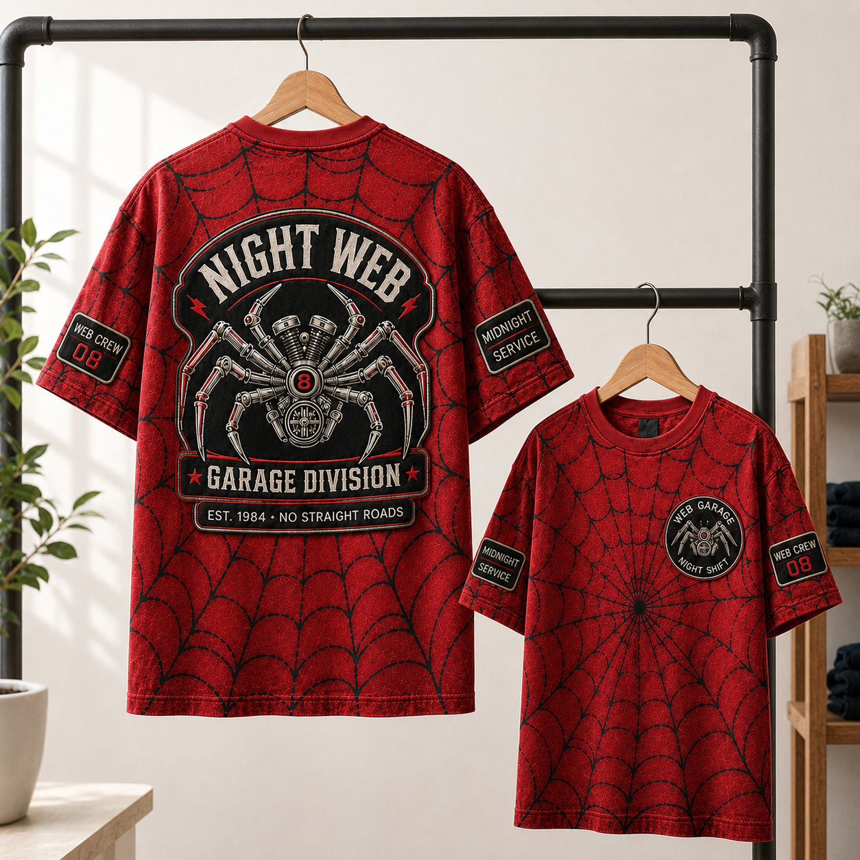 Night Web Tribute Tee