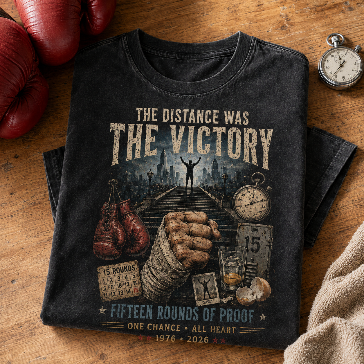 Fifteen Rounds Tribute Tee