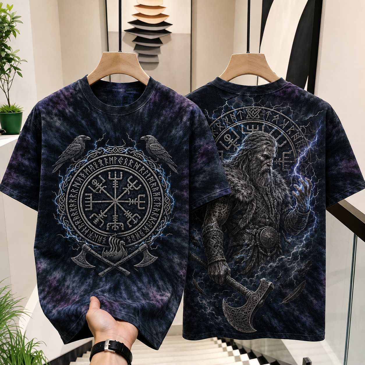 Raven Rune Warrior Tee