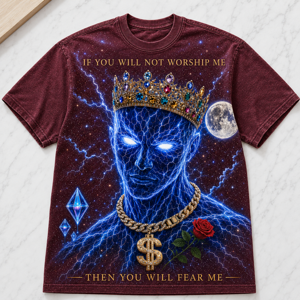 Electric King Tee ⚡👑🌌